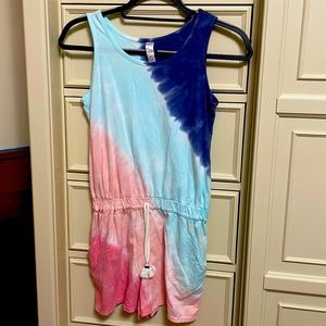 Tie-dye romper used a couple times size 14